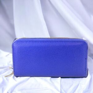 Royal Blue Vegan Leather Wallet